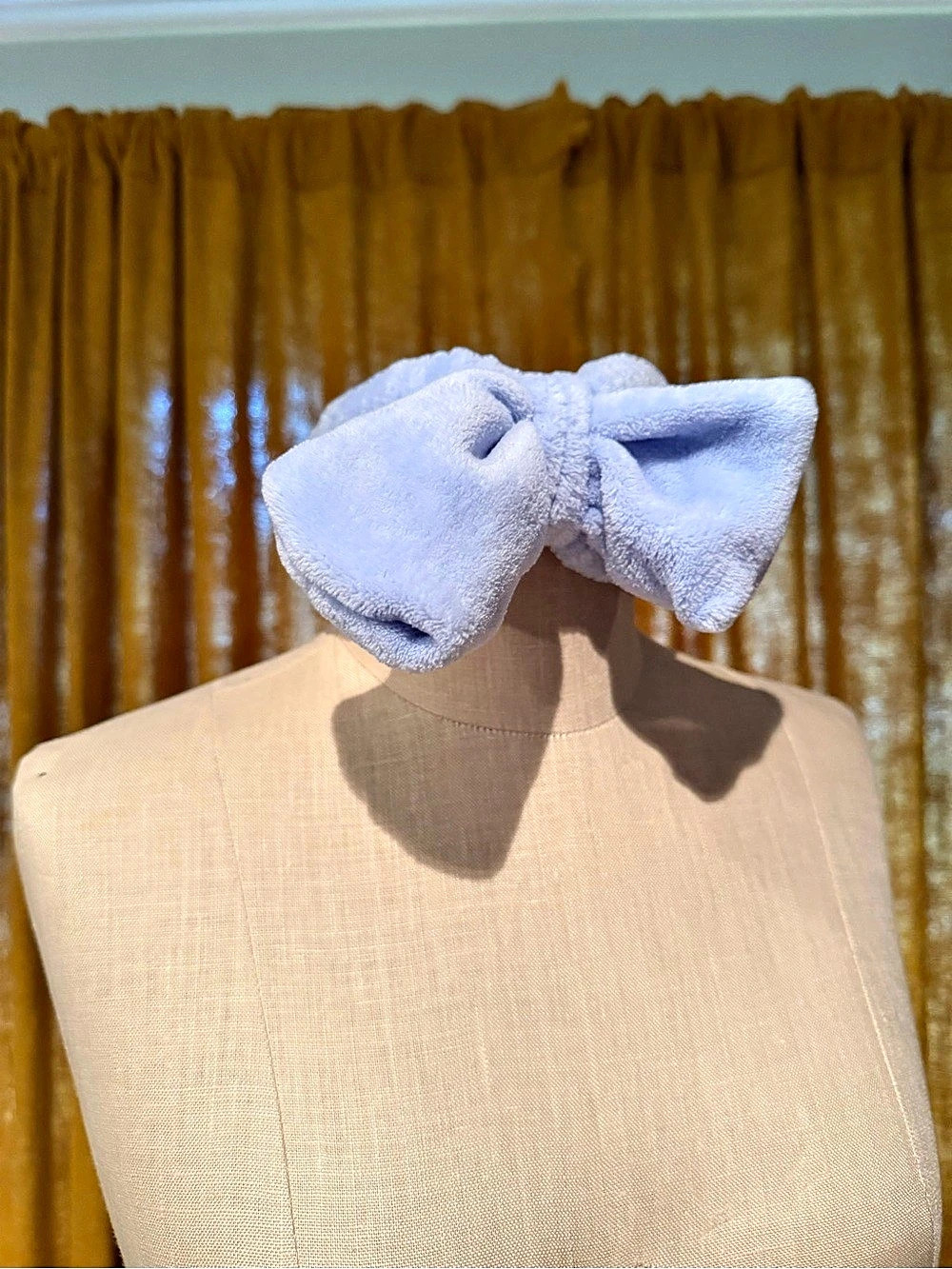 Purple Bow Headband
